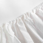 Σετ Σεντόνια με Λάστιχο Cannon Stonewashed 100X200+35 White